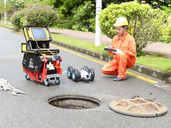 盈江管道机器人检测